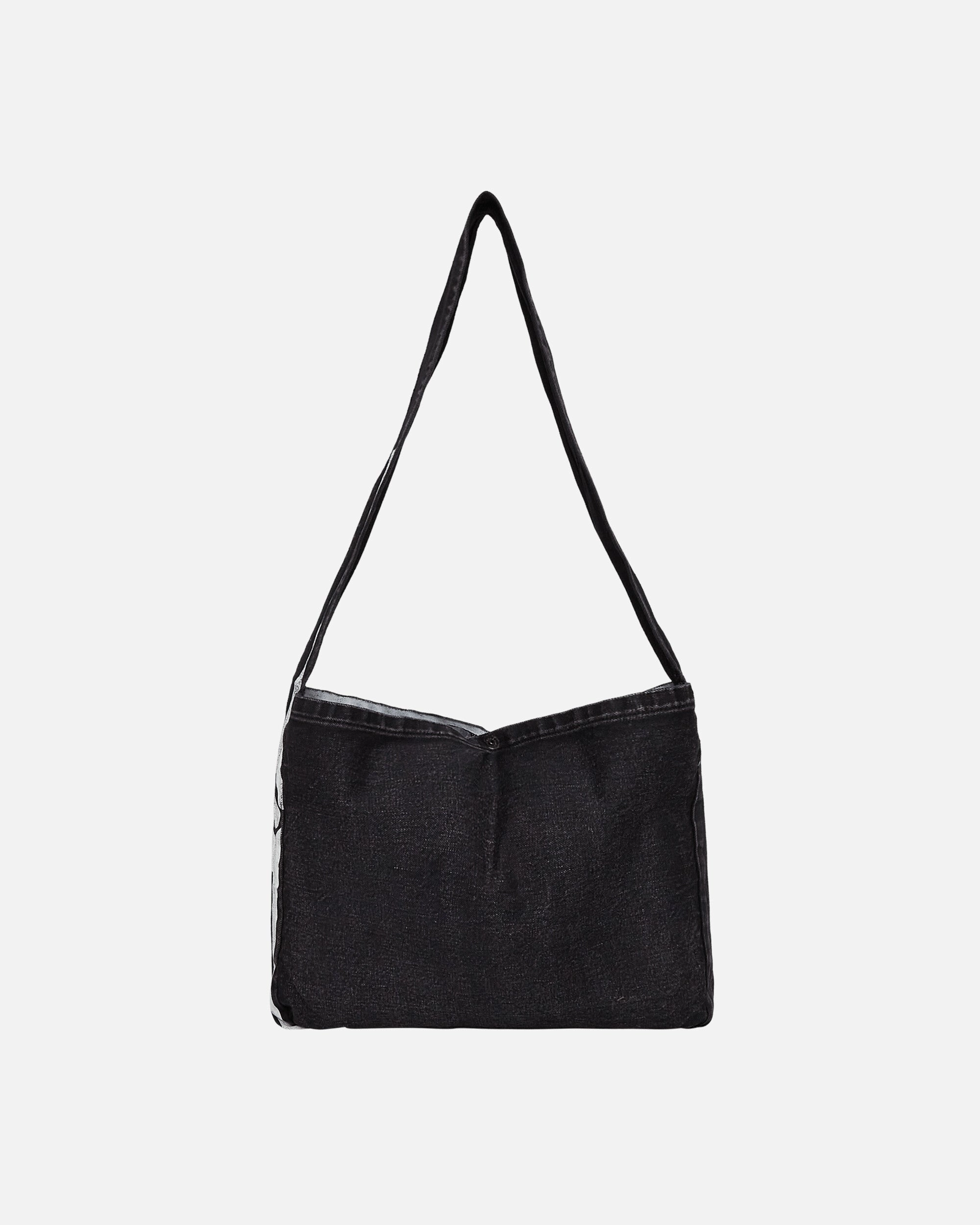 14oz Black Denim Book Bag (Bone) Black