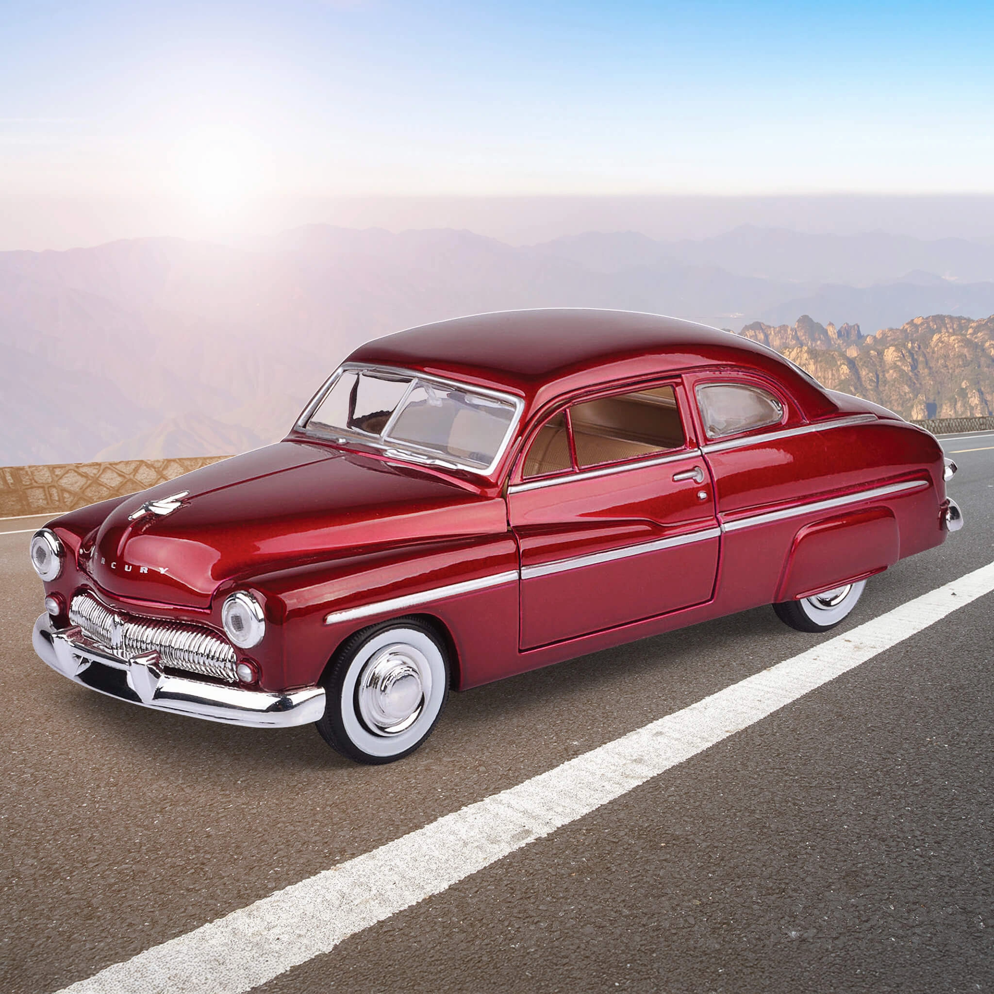 1949 Mercury Coupe - Metallic Red