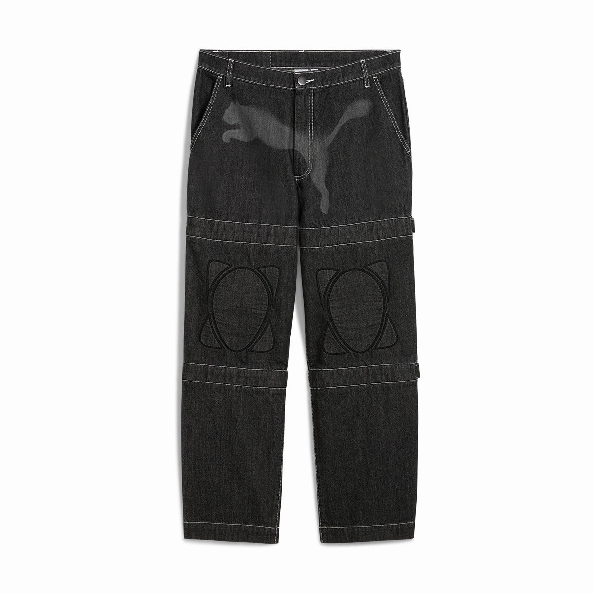   A$AP Rocky Knee Pad Pants 'PUMA Black Denim'