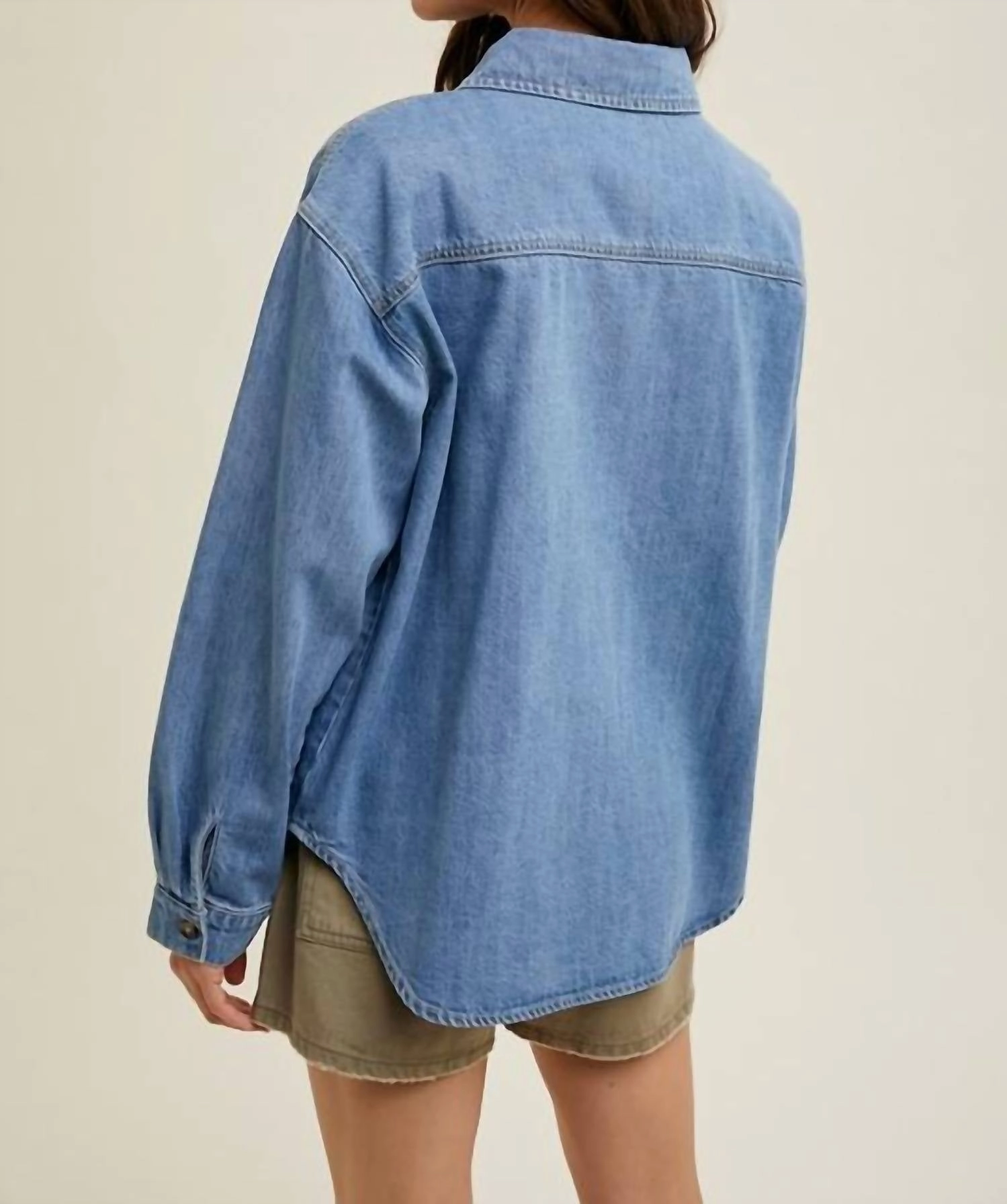 'dream Chaser' Shirt In Denim