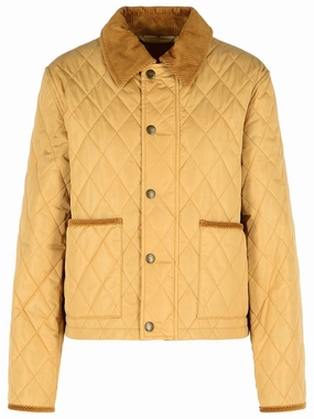'Padded' Beige Polyamide Jacket