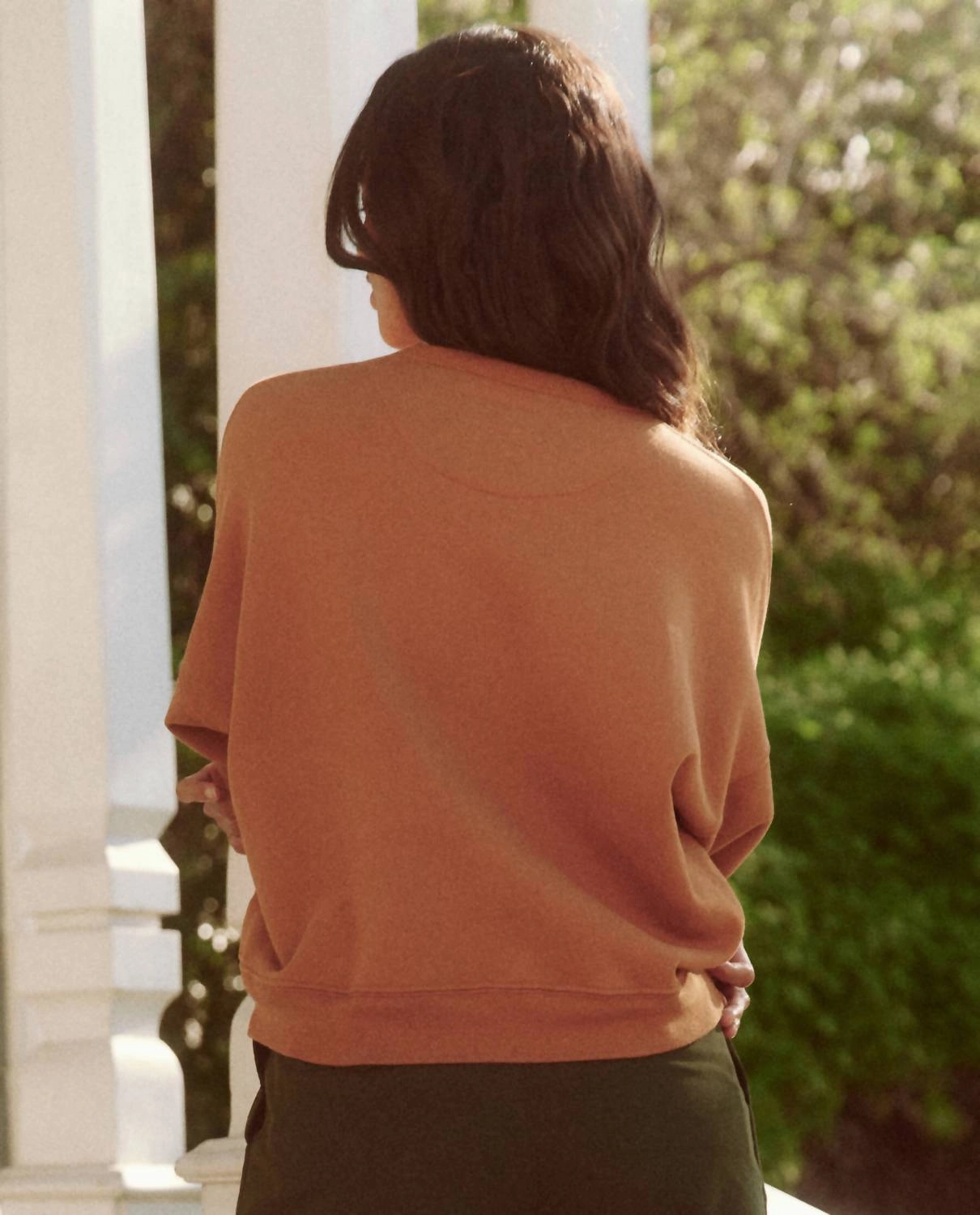 "the Great Lake Beautiful" Teammate Sweatshirt In Bright Maple