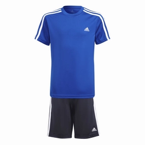 adidas Designed To Move Kid's Tee And Short Set