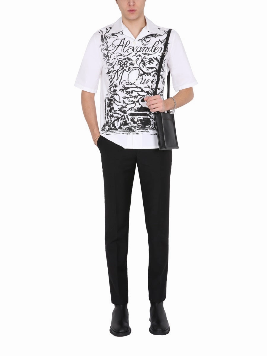 Alexander McQueen Slim-Cut Tailored Pants