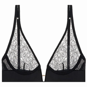 Amaranth 'V' Shoulder Bra