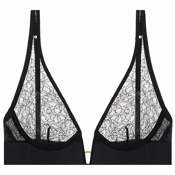 Amaranth 'V' Shoulder Bra