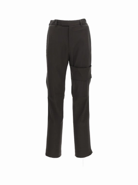 Ambush Strap-Detailed Straight Leg Tailored Trousers