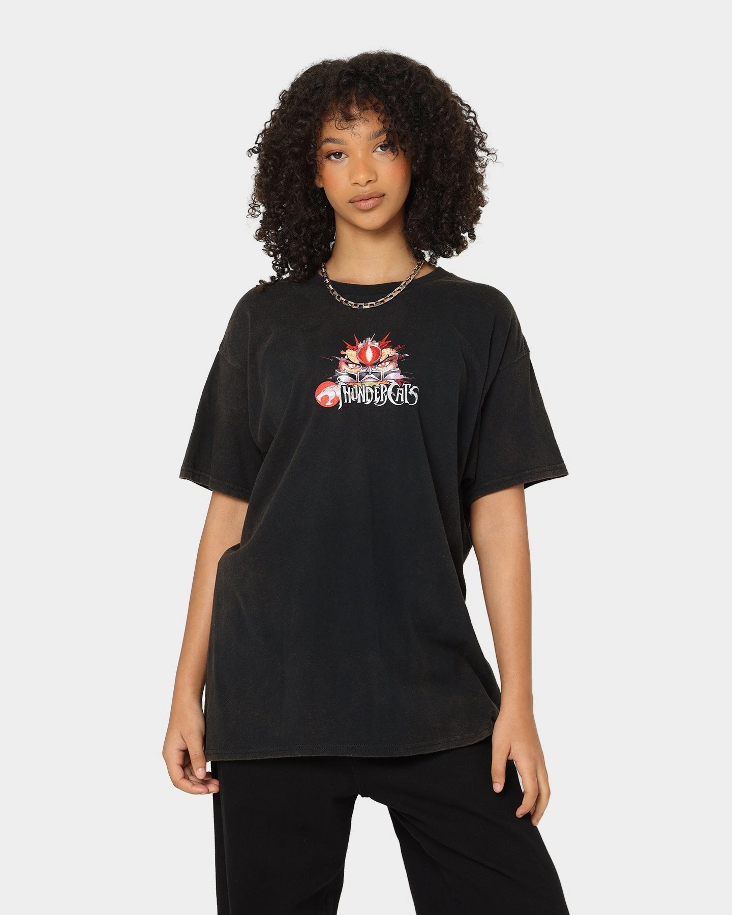American Thrift Thundercats Vintage T-Shirt Black Wash