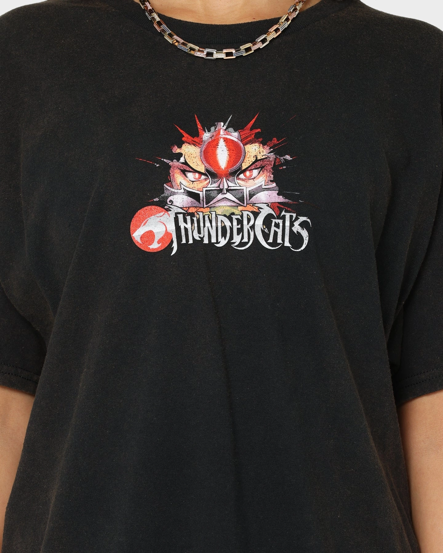 American Thrift Thundercats Vintage T-Shirt Black Wash