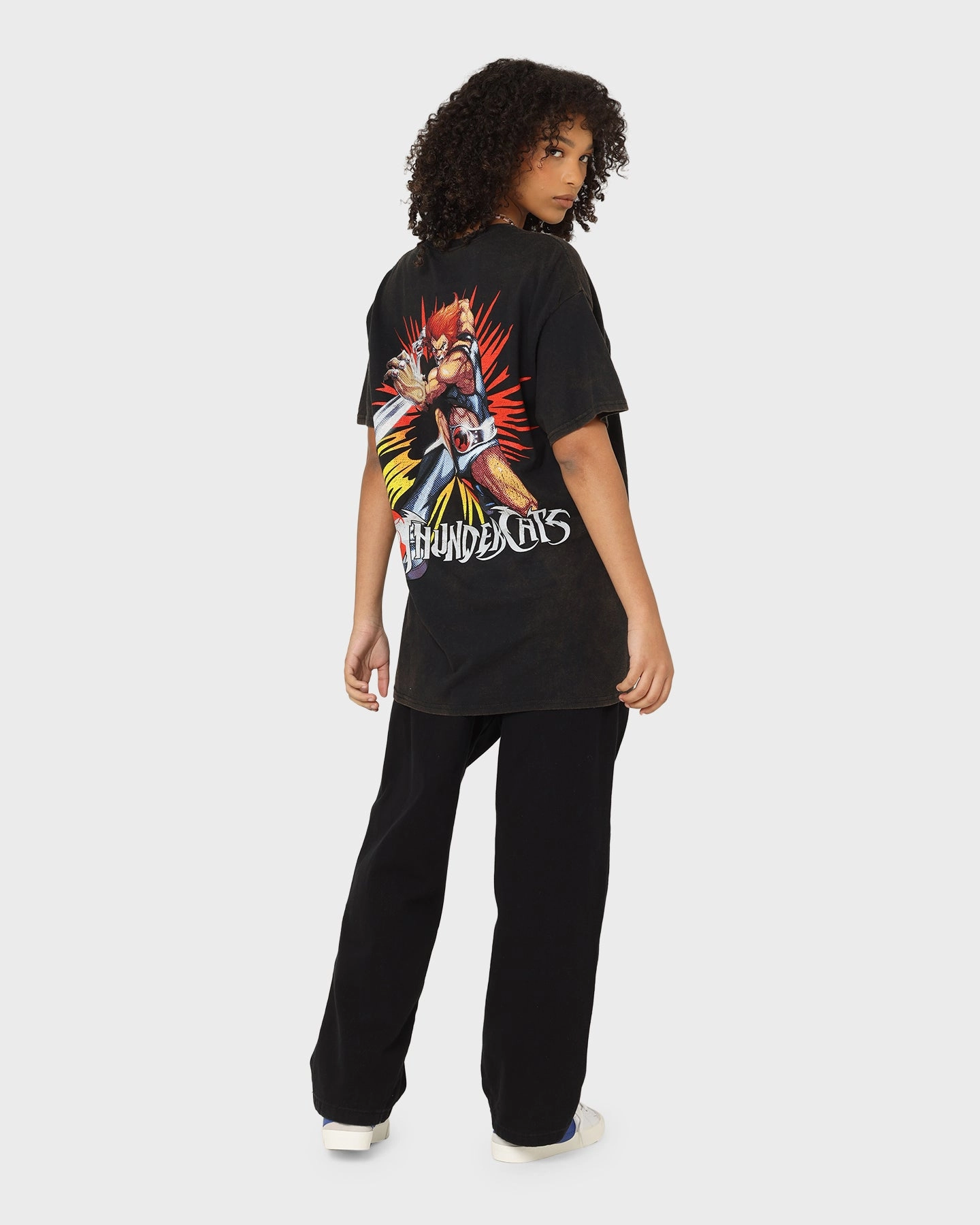 American Thrift Thundercats Vintage T-Shirt Black Wash
