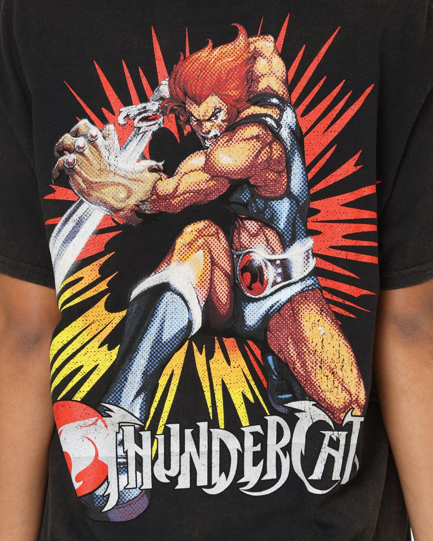 American Thrift Thundercats Vintage T-Shirt Black Wash
