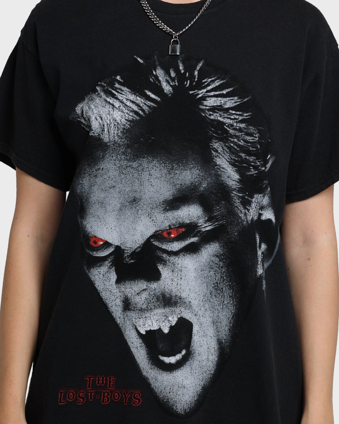 American Thrift X The Lost Boys Lost Boys Premium Vintage T-Shirt Black Wash