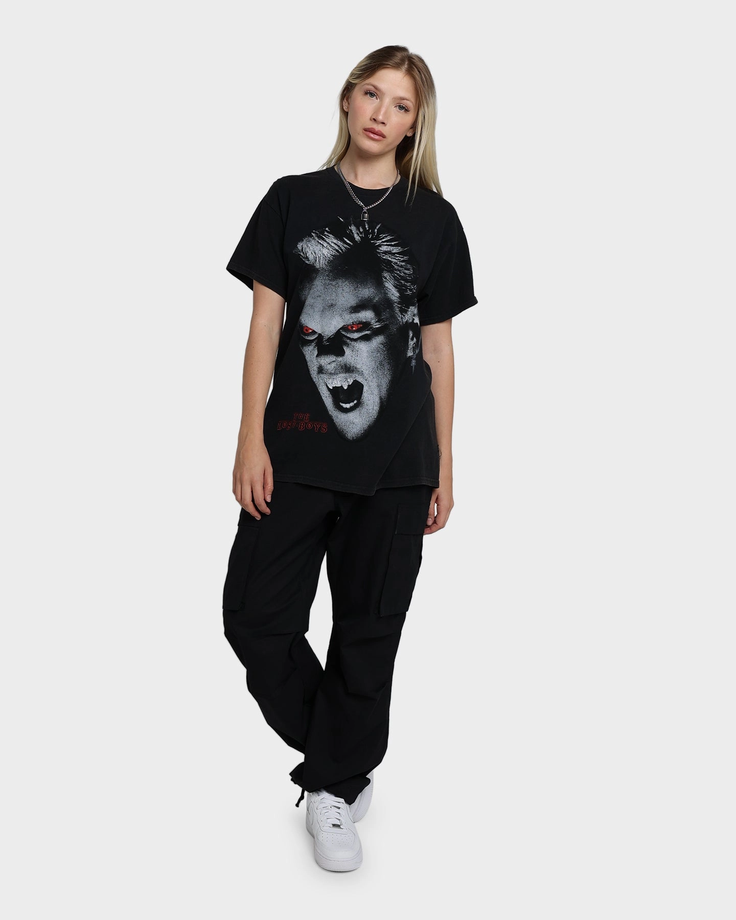 American Thrift X The Lost Boys Lost Boys Premium Vintage T-Shirt Black Wash