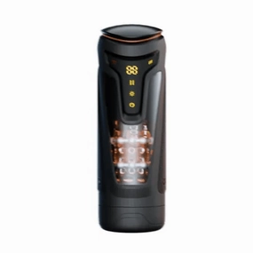 AMOVIBE Male Masturbator Sex Toys for Men with 9 Vibrating,8 Thrusting Modes & 2 Heating Levels