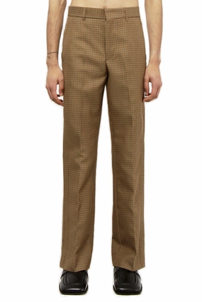 Andersson Bell Santes Check Pattern Tailored Pants