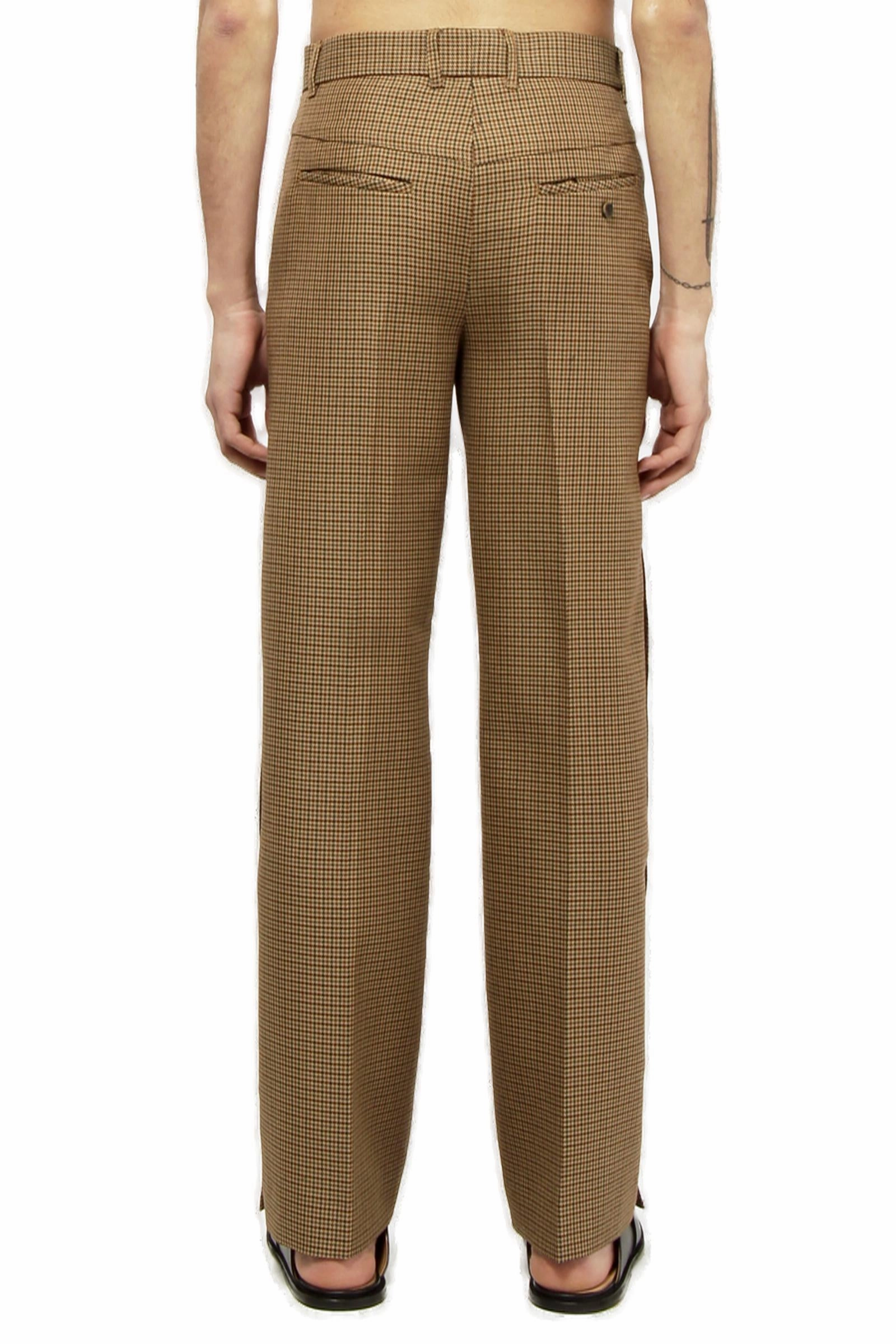 Andersson Bell Santes Check Pattern Tailored Pants