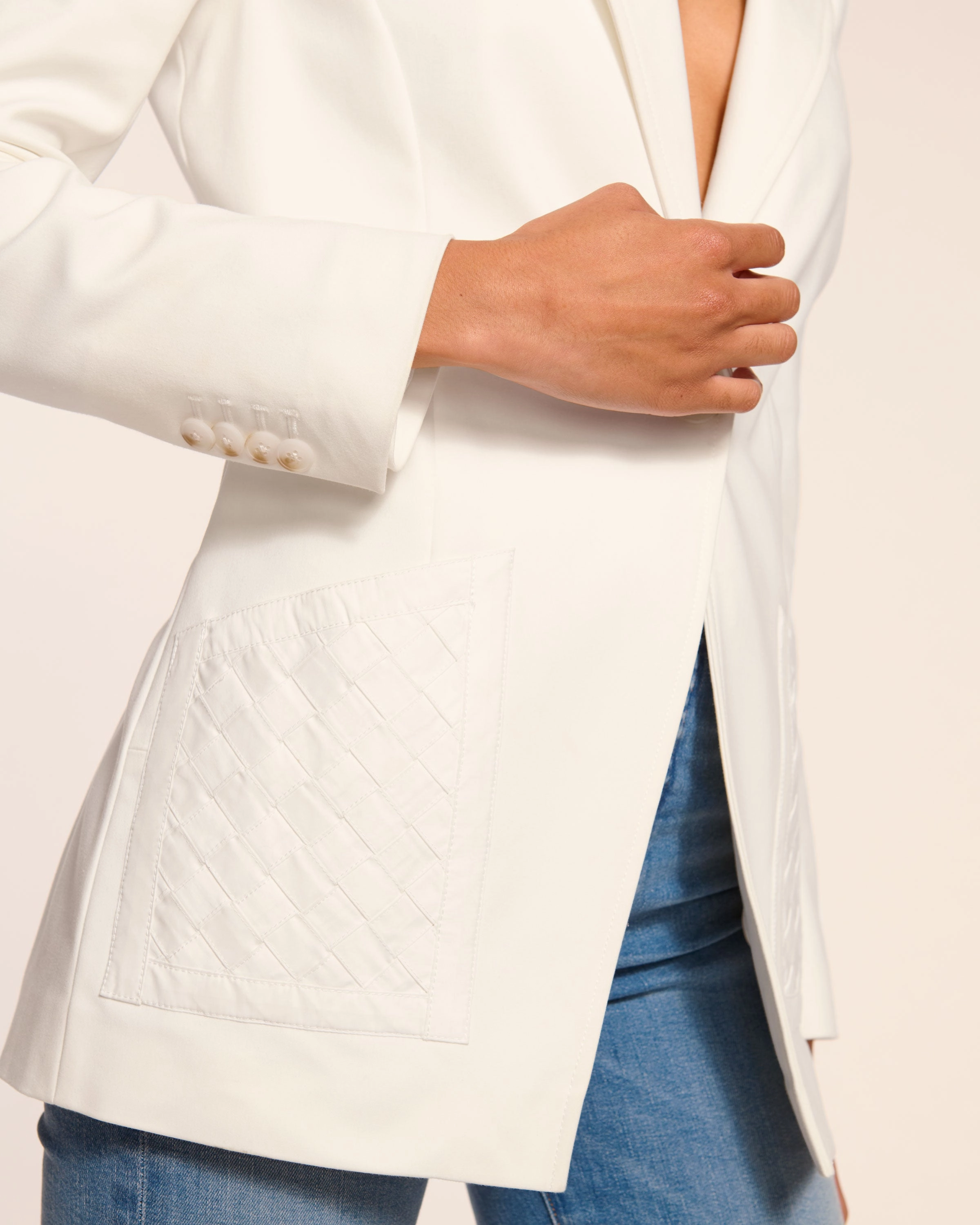 Andrenetta Cotton Blazer
