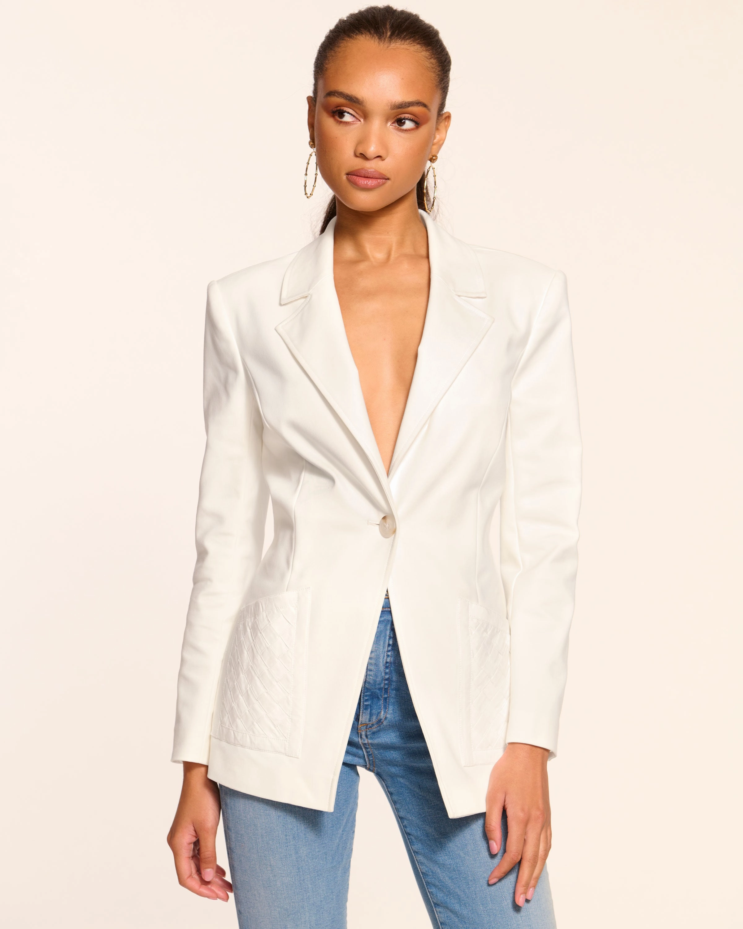 Andrenetta Cotton Blazer