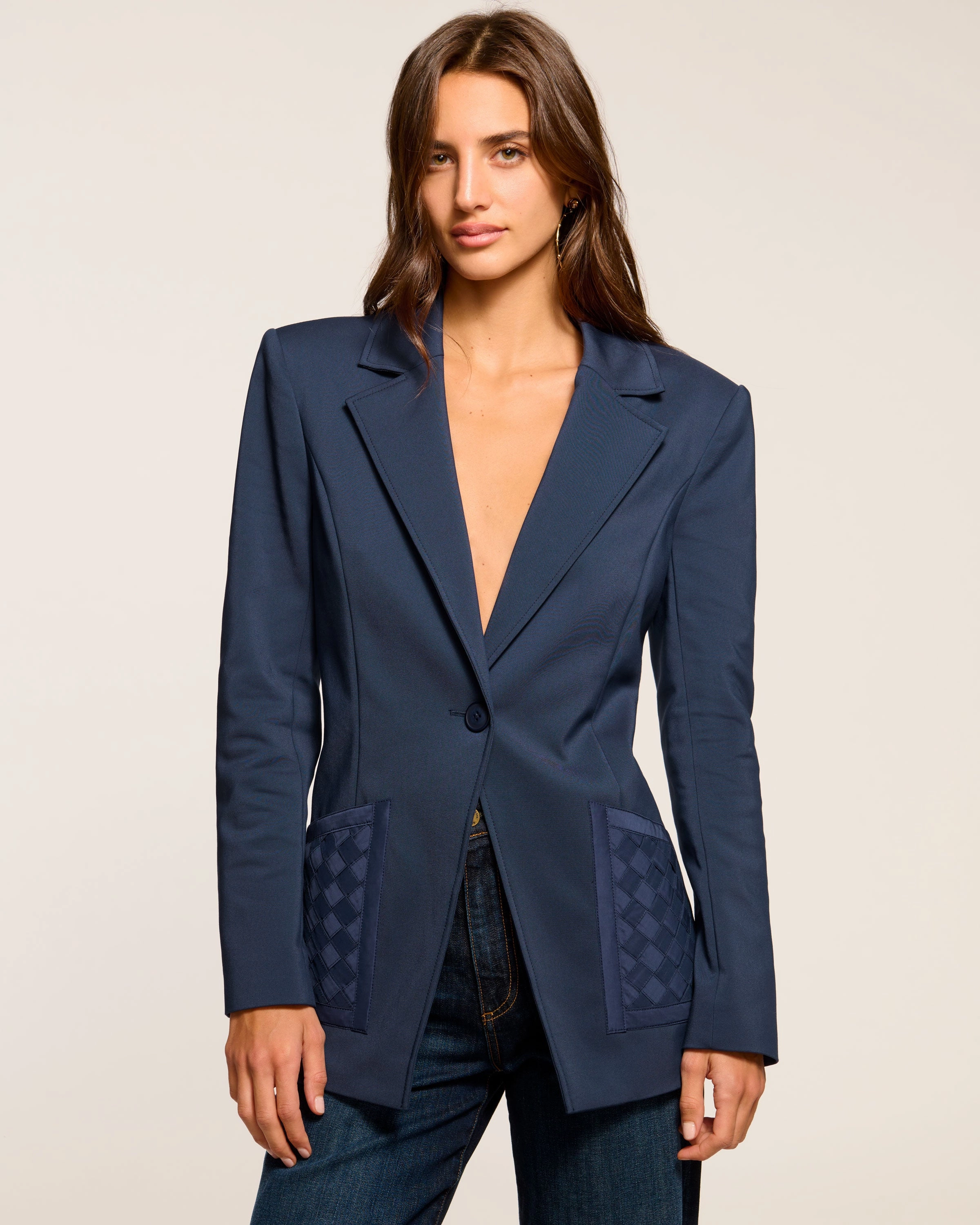 Andrenetta Cotton Blazer