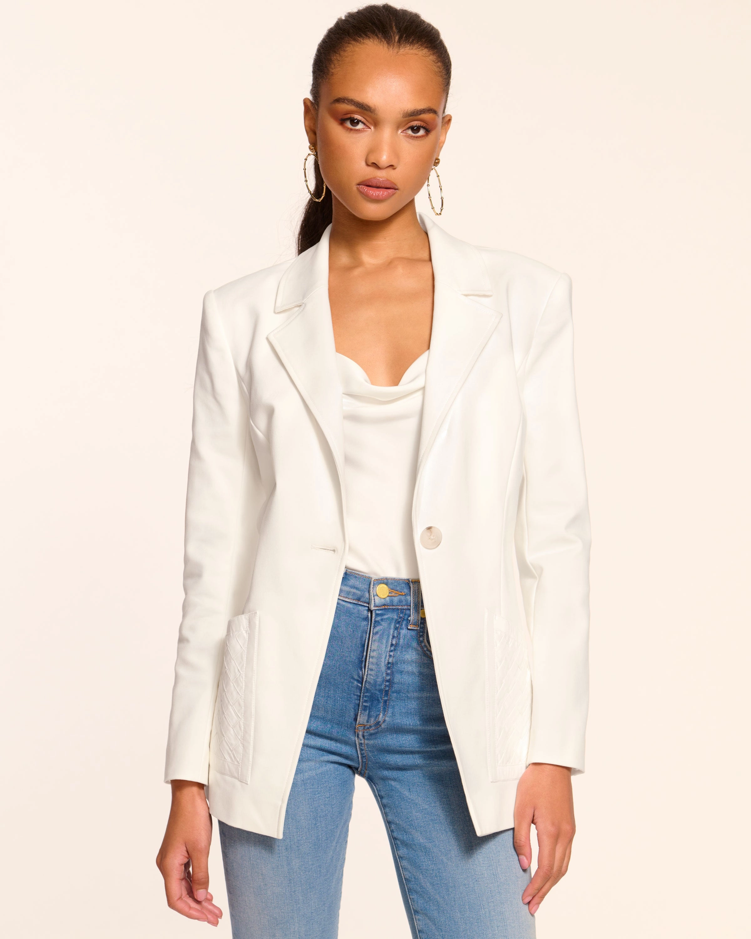 Andrenetta Cotton Blazer