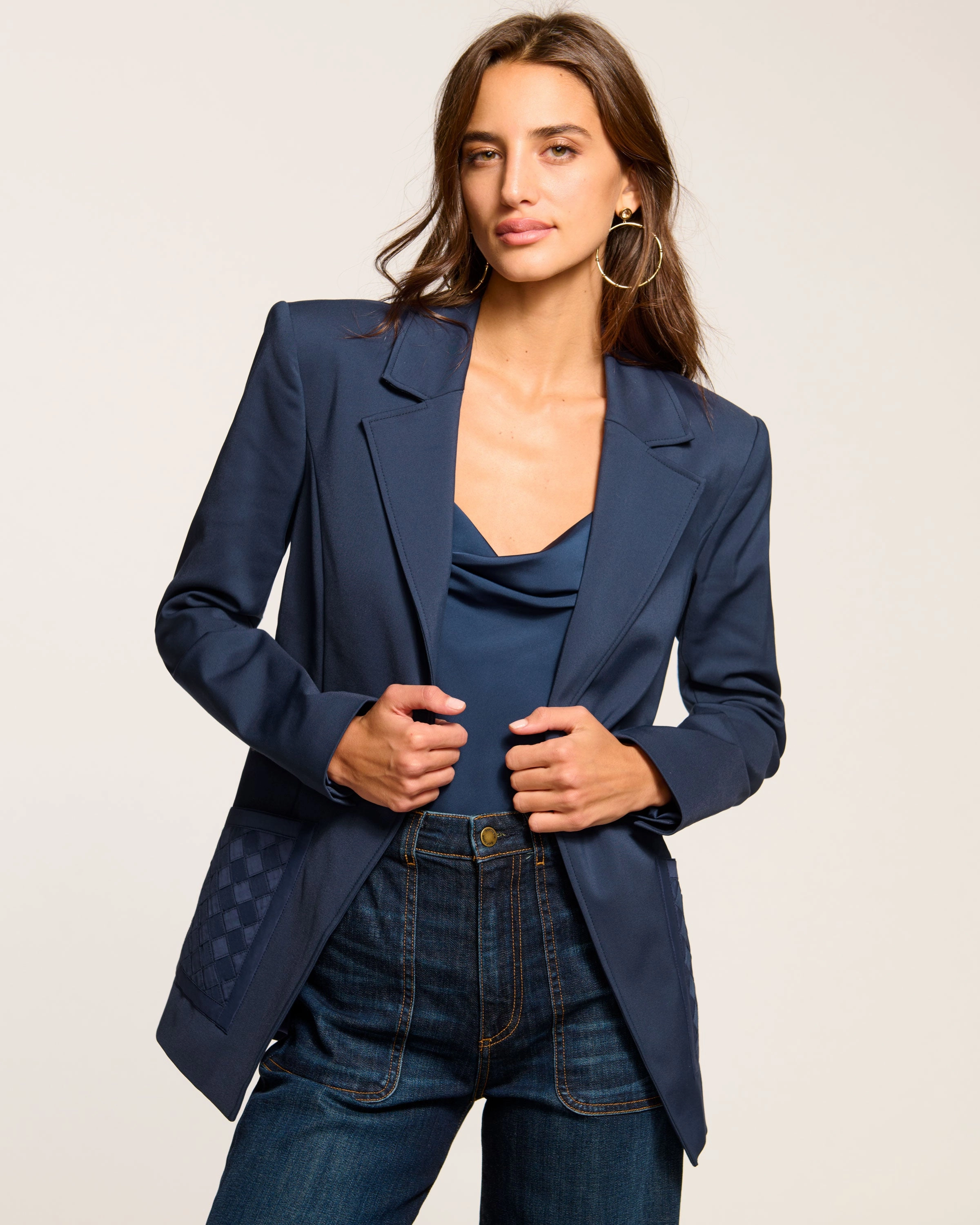 Andrenetta Cotton Blazer