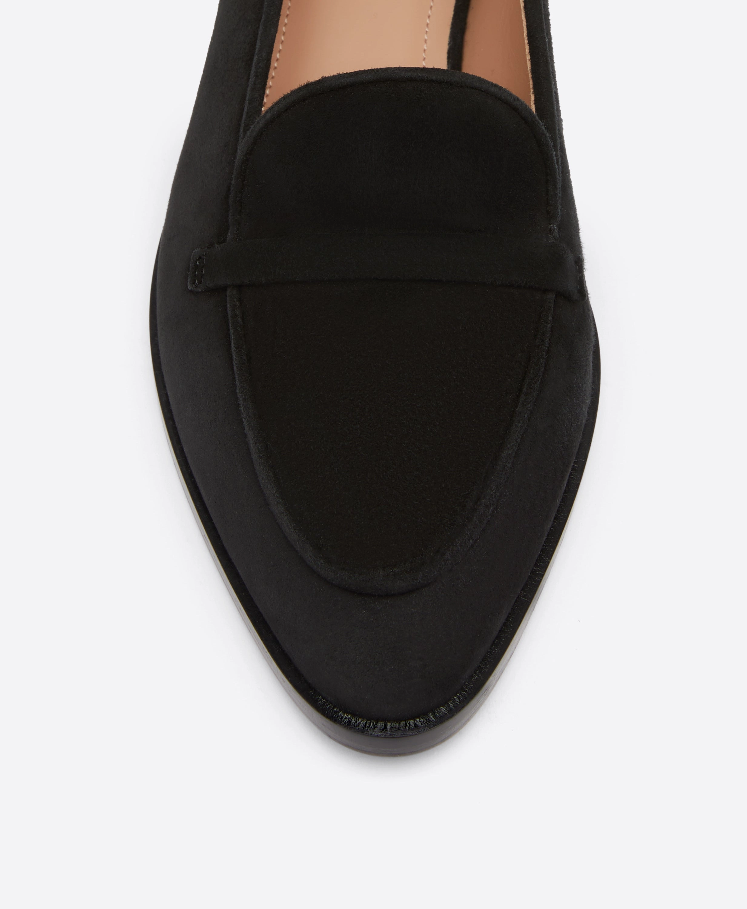 Barry Black Suede Loafers