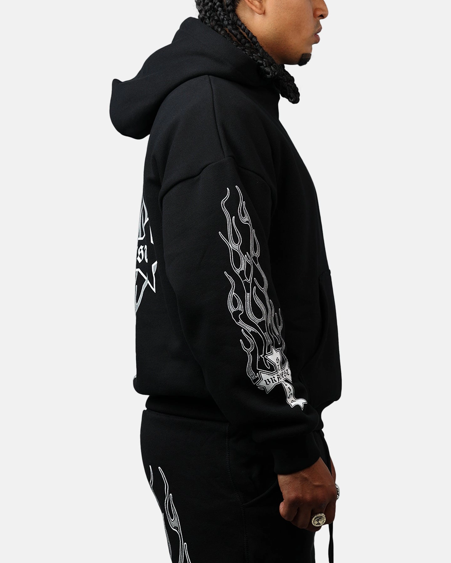 Bravest Eternal Hoodie Black