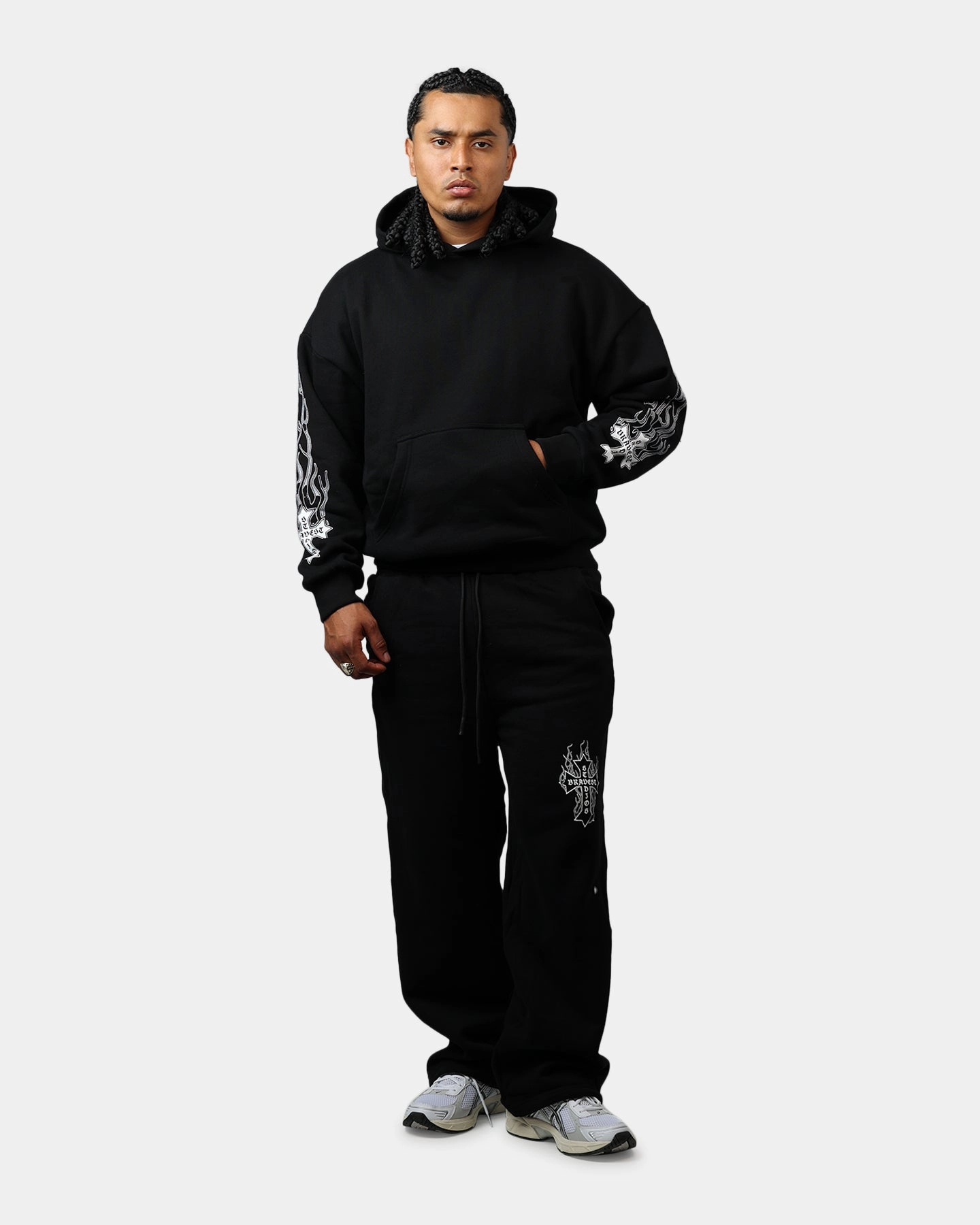Bravest Eternal Hoodie Black
