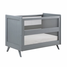 Breathable™ Mesh 3-in-1 Convertible Crib — Gray — Greenguard Gold Certified