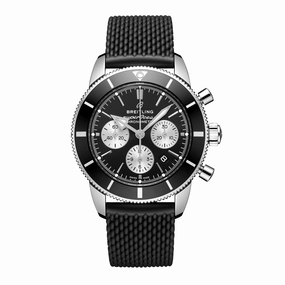 Breitling Superocean Heritage B01 Chronograph Watch, 44mm Black Dial, AB0162121B1S1