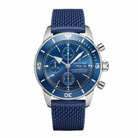 Breitling Superocean Heritage Chronograph Watch, 44mm Blue Dial, A13313161C1S1