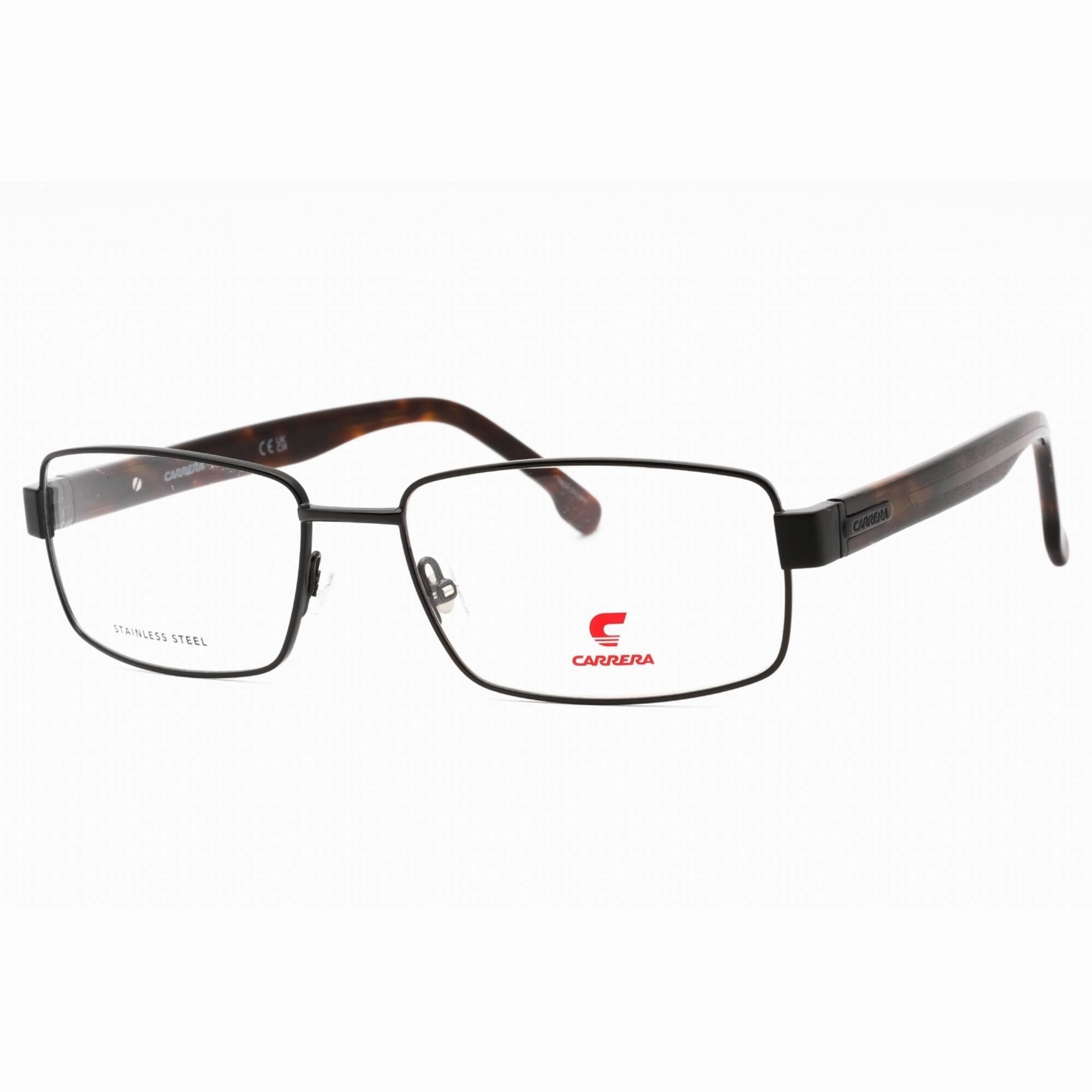 Carrera Men's Eyeglasses - Black Metal Full Rim Rectangular | CARRERA 8887 0807 00