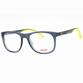 Carrera Men's Eyeglasses - Blue Plastic Full Rim Square Frame | CARRERA 8874 0PJP 00