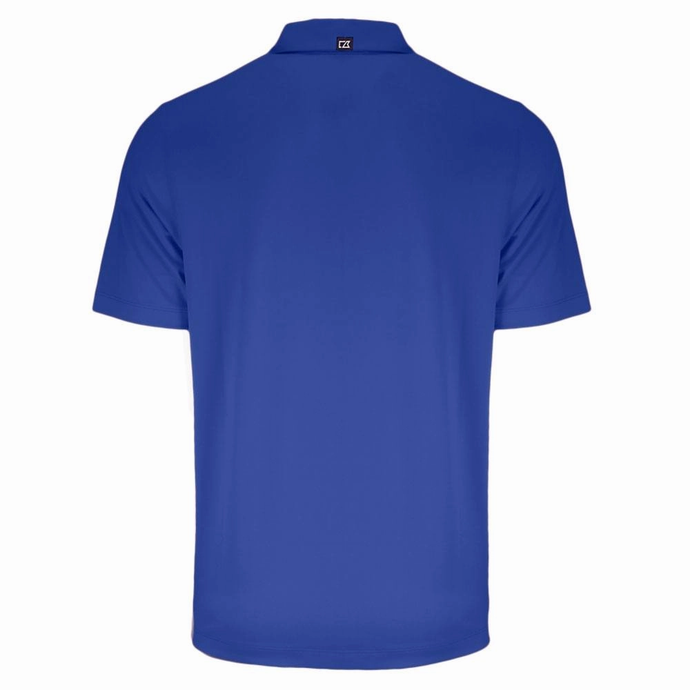 Cutter and Buck LA Dodgers Cooperstown Forge Eco Golf Polo Tour Blue - SS24 Men