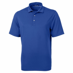 Cutter and Buck LA Dodgers Cooperstown Virtue Eco Golf Polo Tour Blue - SS24 Men