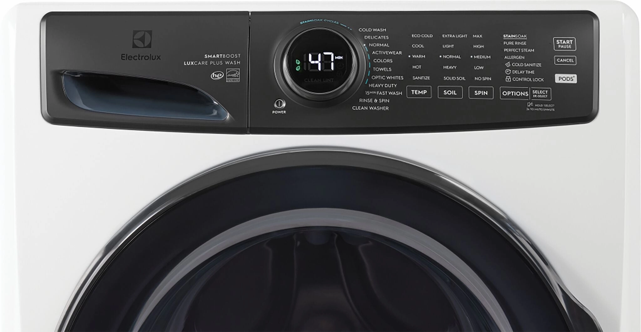 Electrolux White Front Load Perfect Steam™ Washer with LuxCare® (5.2 Cu. Ft.) - ELFW7738AW