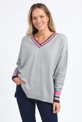 Elm Phoenix Knit Grey Marle