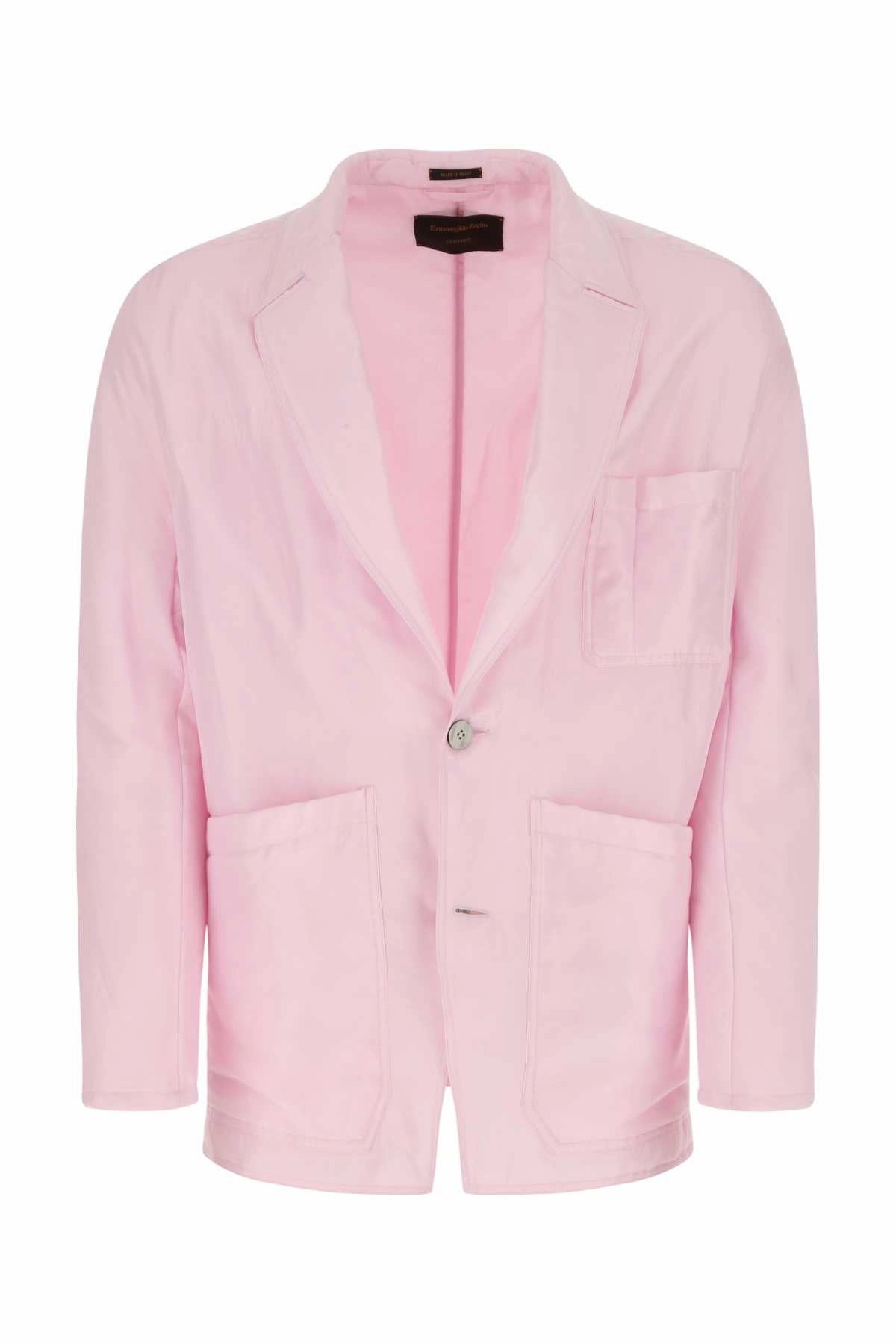 Ermenegildo Zegna Single-Breasted Tailored Blazer
