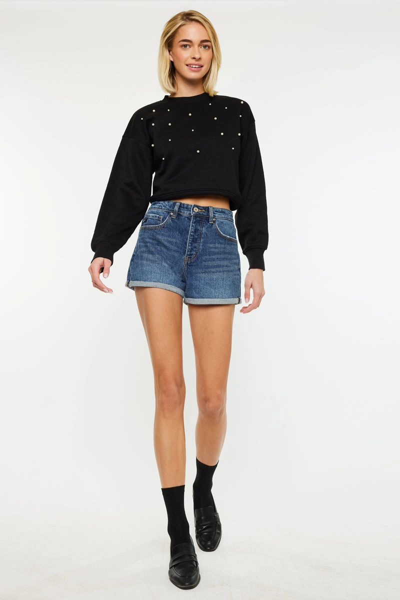 Floral Ultra High Rise Shorts