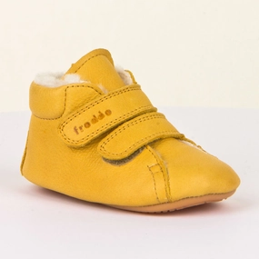 Froddo Prewalkers Furry - Dark Yellow