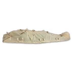 Full Body Burial Shroud for Natural Burial in Cotton