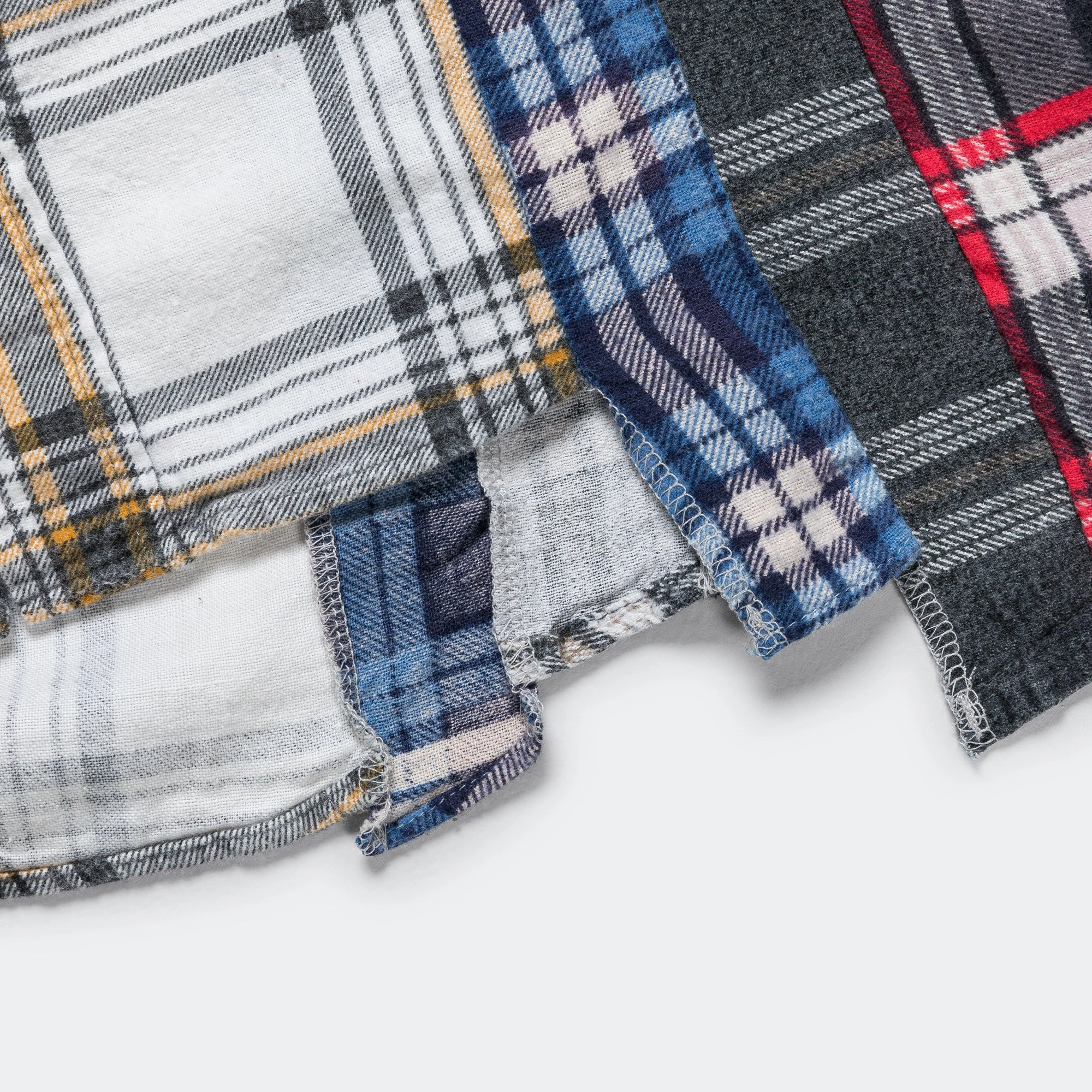 FW24 Rebuild Flannel 7 Cuts Shirt - X-Small #1