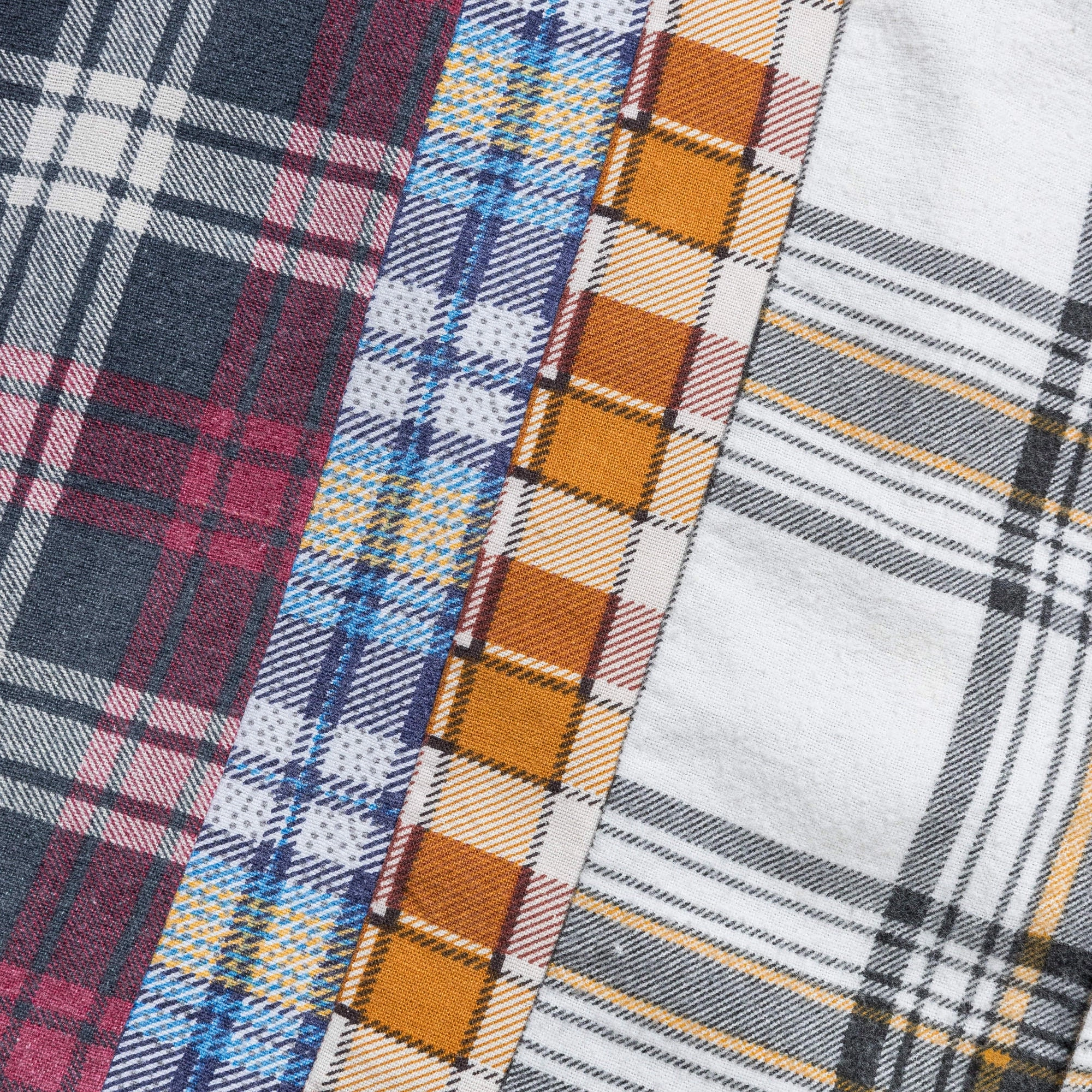FW24 Rebuild Flannel 7 Cuts Shirt - X-Small #1