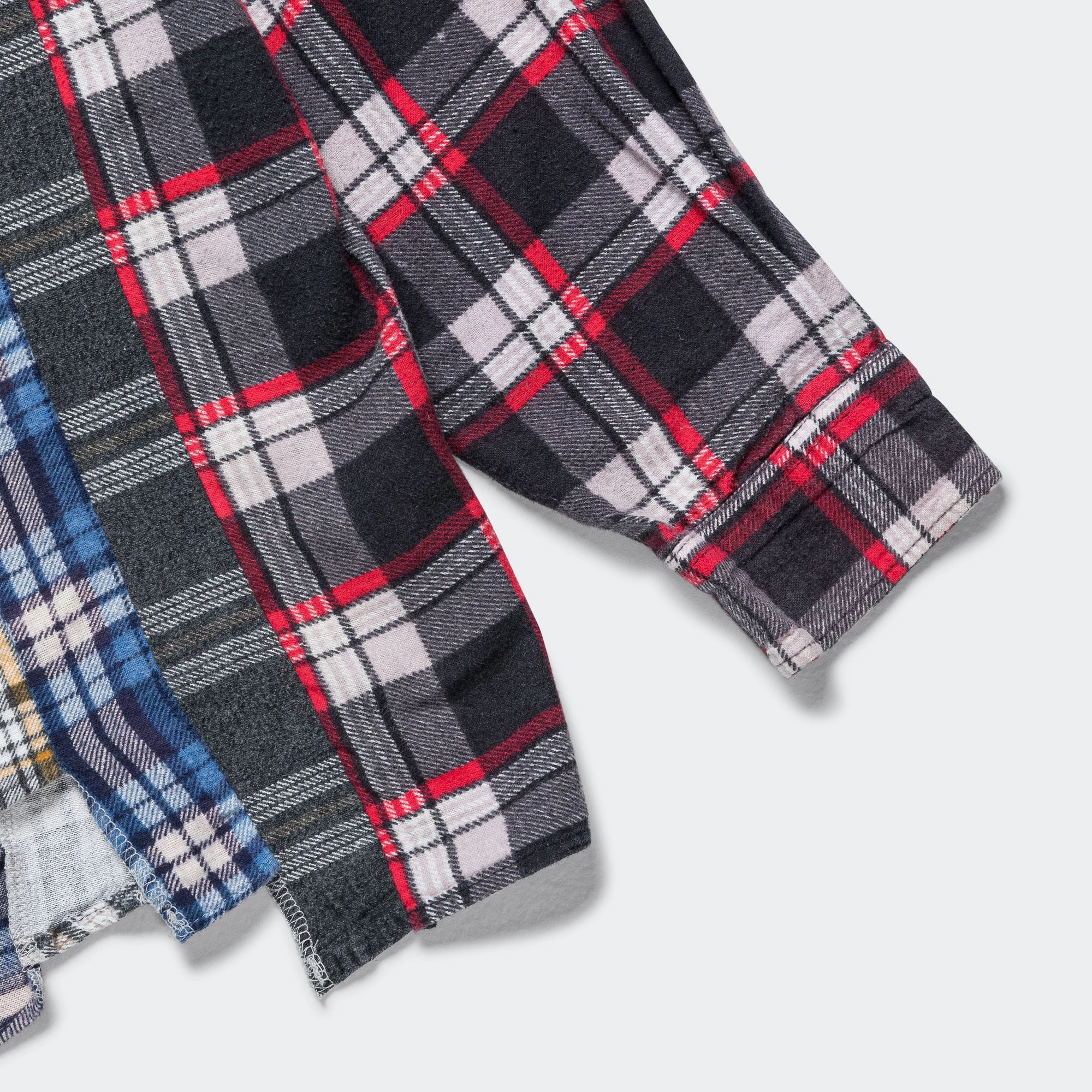 FW24 Rebuild Flannel 7 Cuts Shirt - X-Small #1