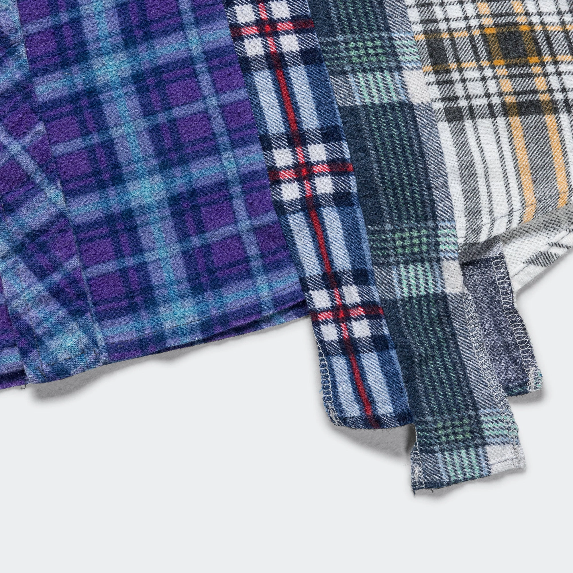 FW24 Rebuild Flannel 7 Cuts Shirt - X-Small #2
