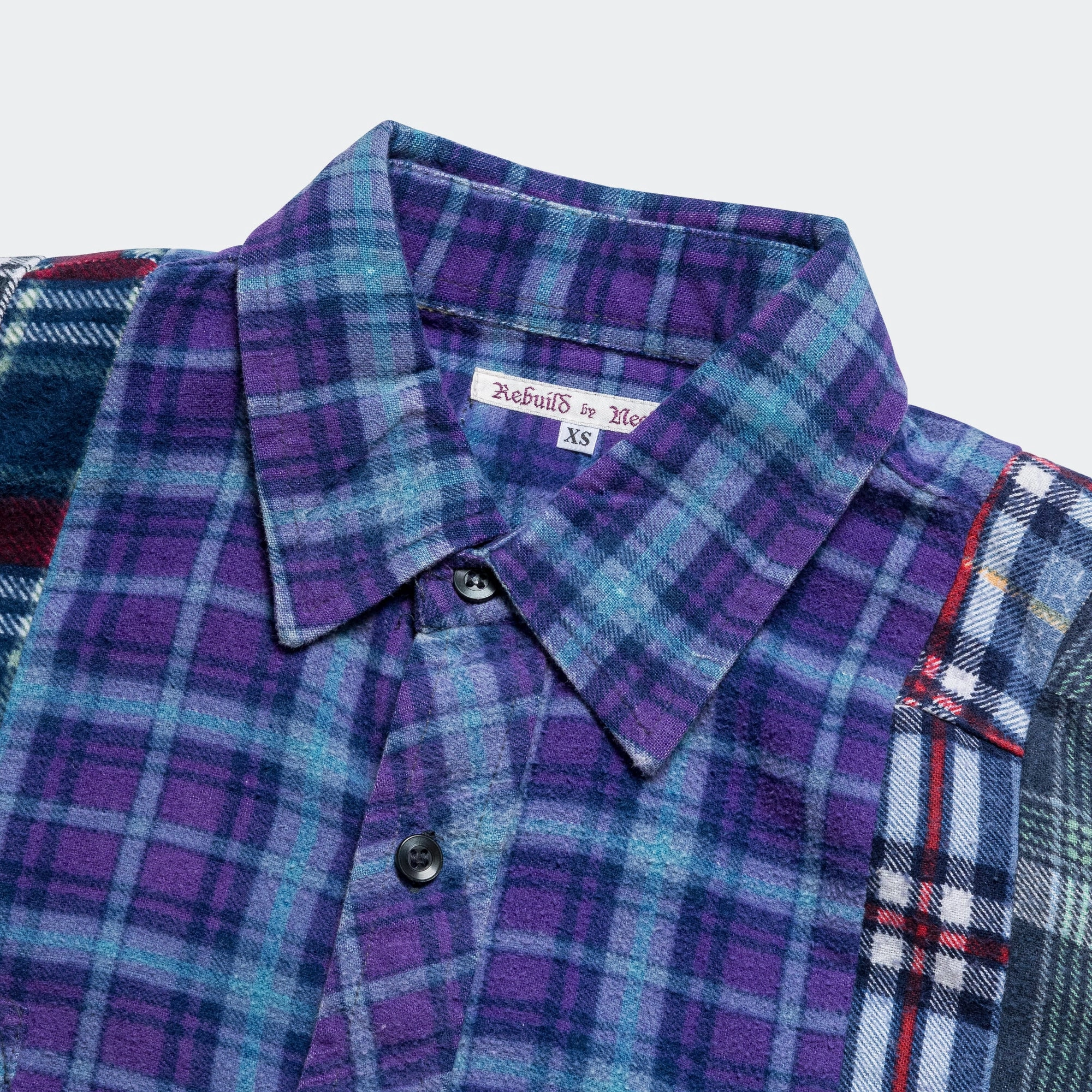 FW24 Rebuild Flannel 7 Cuts Shirt - X-Small #2