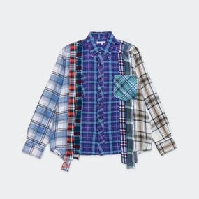 FW24 Rebuild Flannel 7 Cuts Shirt - X-Small #2