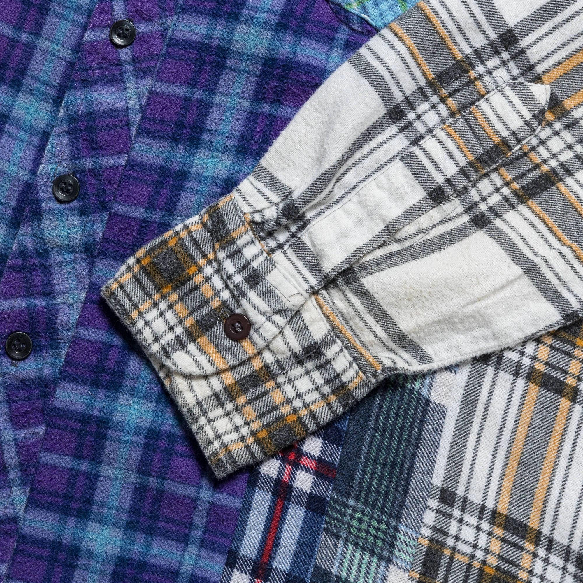 FW24 Rebuild Flannel 7 Cuts Shirt - X-Small #2