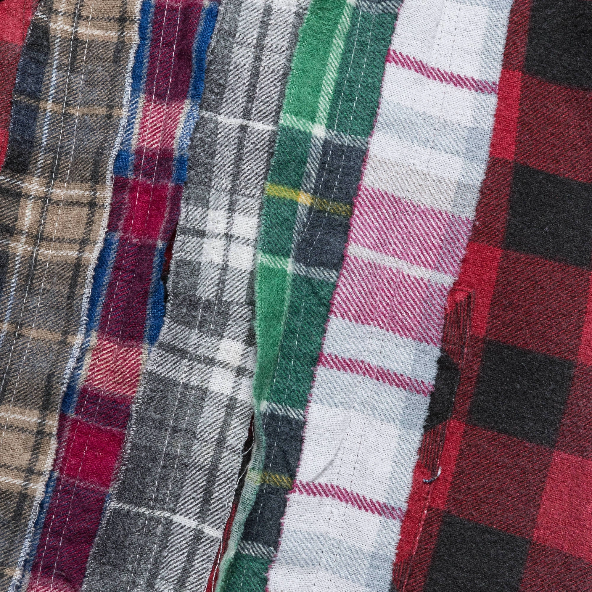 FW24 Rebuild Flannel Ribbon Shirt - Small #2