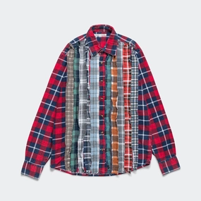 FW24 Rebuild Flannel Ribbon Shirt - X-Small #1